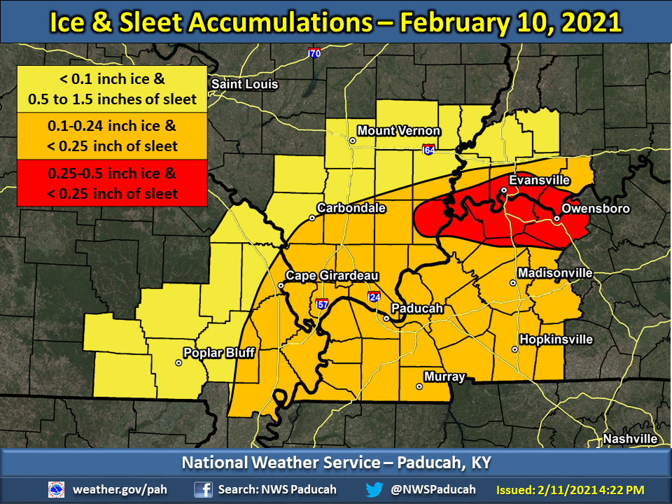 Ice Storm Feb 10 2021